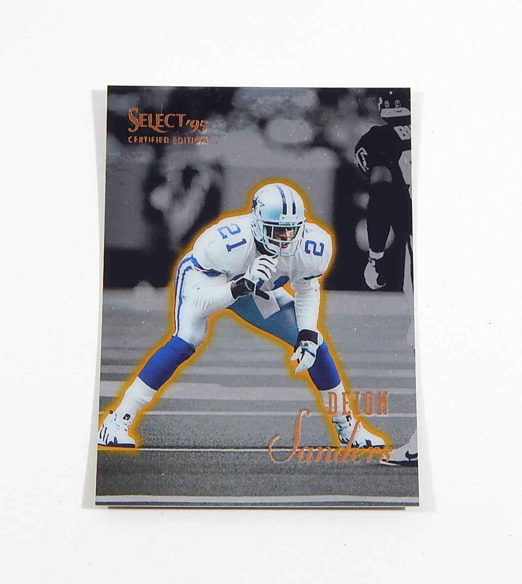 1995 Select Certified Football Series 1 Complete Set (1-135) Nm/Mt Deion Sanders Pic2