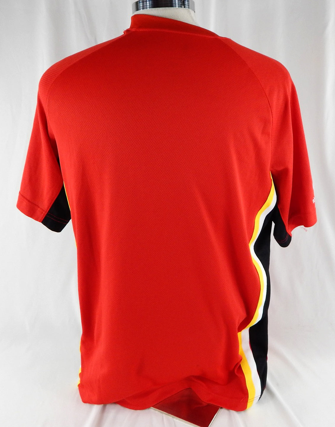 2025-26 Atlanta Hawks Jalen Johnson #1 Game Used Red Shooting Shirt L 972 Pic2