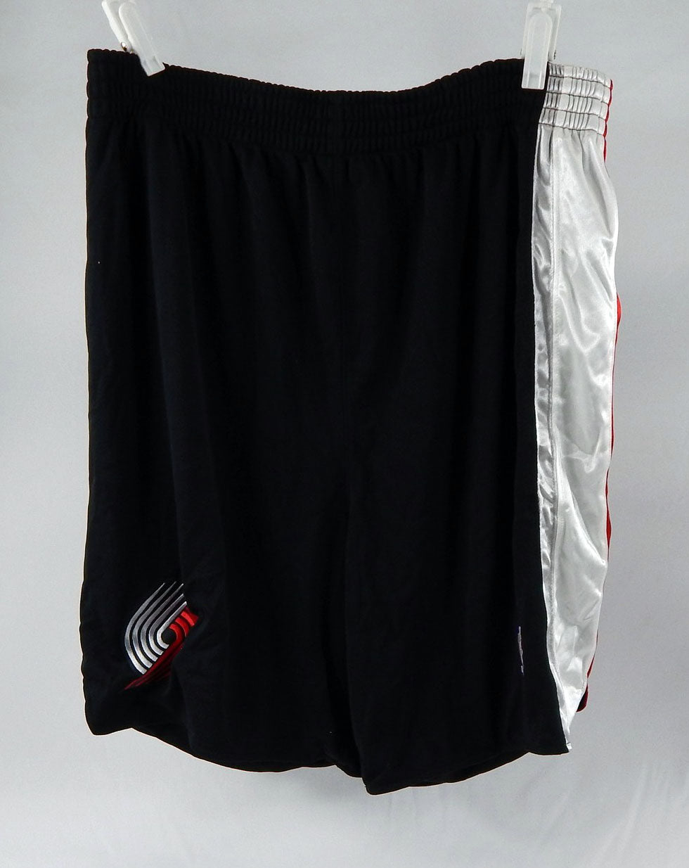 2004-06 Portland Trailblazers Game Issued Black Shorts 44 795