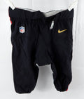 2016 San Francisco 49ers Brandon Chubb #44 Game Used Black Pants Color Rush 347