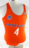 2018 Boise State Broncos #4 Game Used Orange Jersey 60 Patch Beach Volleyball 8