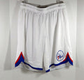 2011-12 Philadelphia 76ers Game Issued White Game Shorts XL2 036