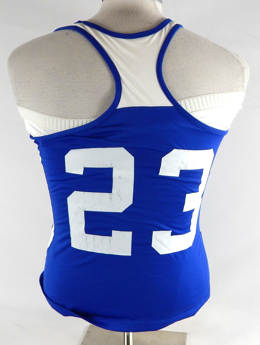 2017 Boise State Broncos #23 Game Used Blue Jersey Beach Volleyball L DP106133 Pic2