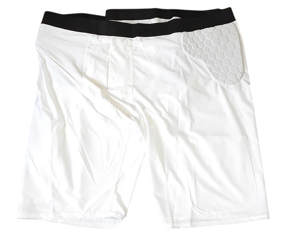McDavid Padded Football Compression Shorts Pads White XXXXL New