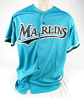 2000s Miami Marlins #93 Game Used Blue Jersey BP ST NP R XXL 878