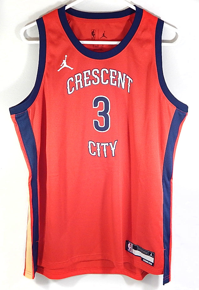 CJ McCollum New Orleans Pelicans Jordan Swingman Statement Jersey Red Youth M