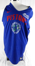 Detroit Pistons #25 Game Used Blue Practice Jersey Don Life XL 247