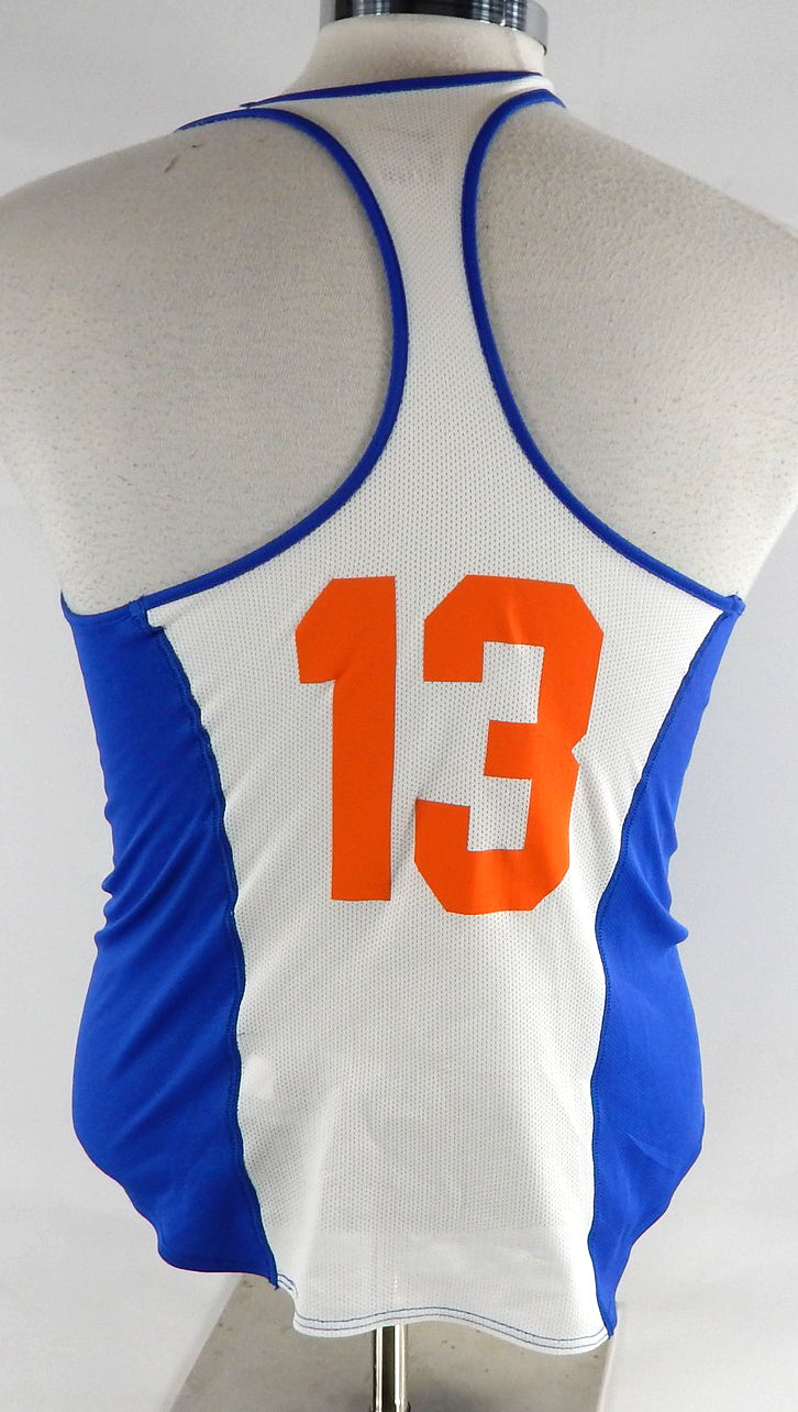 2018 Boise State Broncos #13 Game Used Blue Jersey 60 Patch Beach Volleyball M 5 Pic2