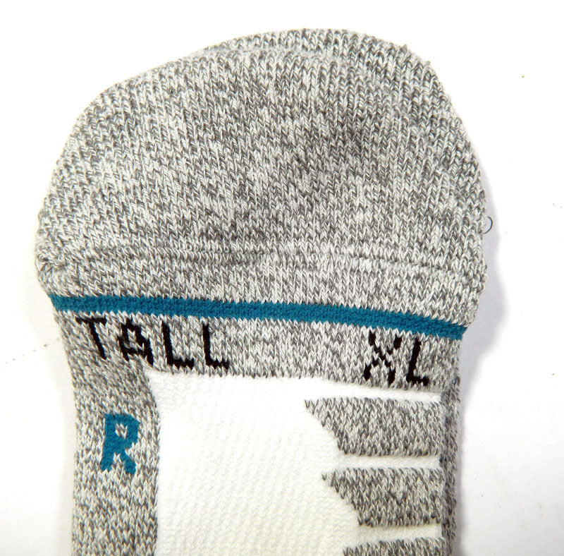 6-Pair Charlotte Hornets NBA Team Issued Stance White Socks Tall XL New Pic2