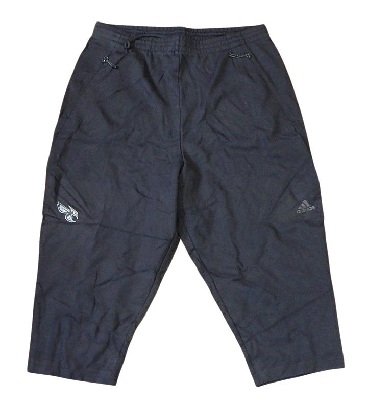 Charlotte Hornets Adidas Warm Up Capri Pants Team Issued Black Size L2