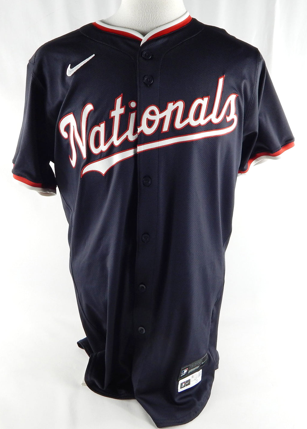 2024 Washington Nationals Jeter Downs #3 Game Issued Navy Jersey 44 004