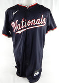 2024 Washington Nationals Jeter Downs #3 Game Issued Navy Jersey 44 004