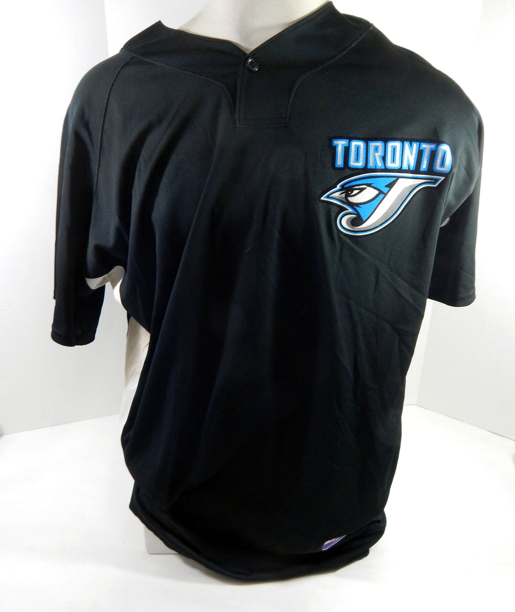 2007 Toronto Blue Jays #13 Game Used Black Batting Practice Jersey 50 DP66832