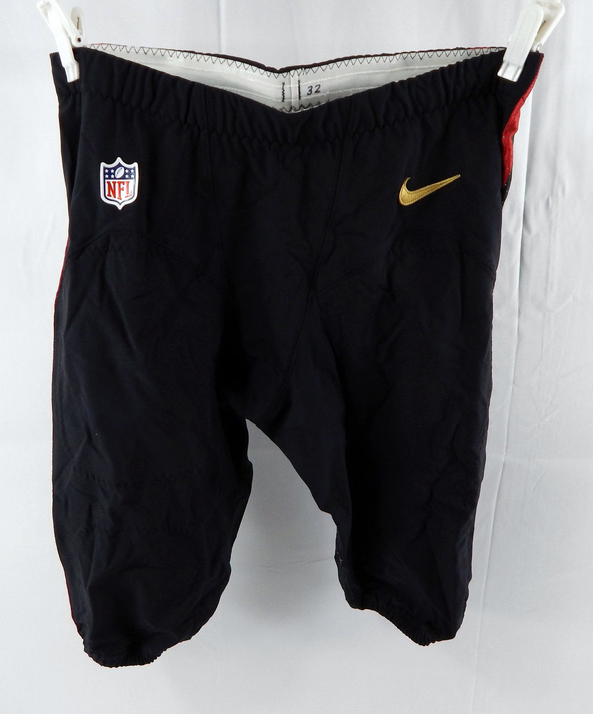 2016 San Francisco 49ers DuJuan Harris #32 Game Used Black Pants Color Rush 38 0