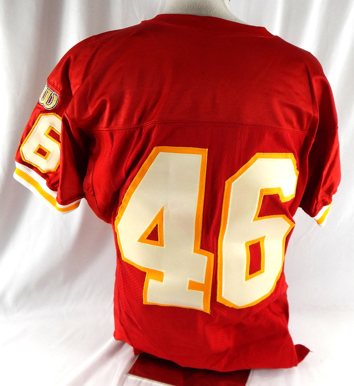 1996 Kansas City Chiefs #46 Game Issued Red Jersey 40 137 Pic2