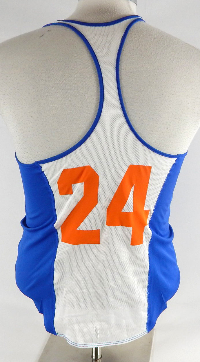 2017 Boise State Broncos #24 Game Used Blue Jersey Beach Volleyball M DP106138 Pic2
