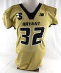 2022-23 Bryant Bulldogs #32 Game Issued Pos Used Gold Jersey Football L 888