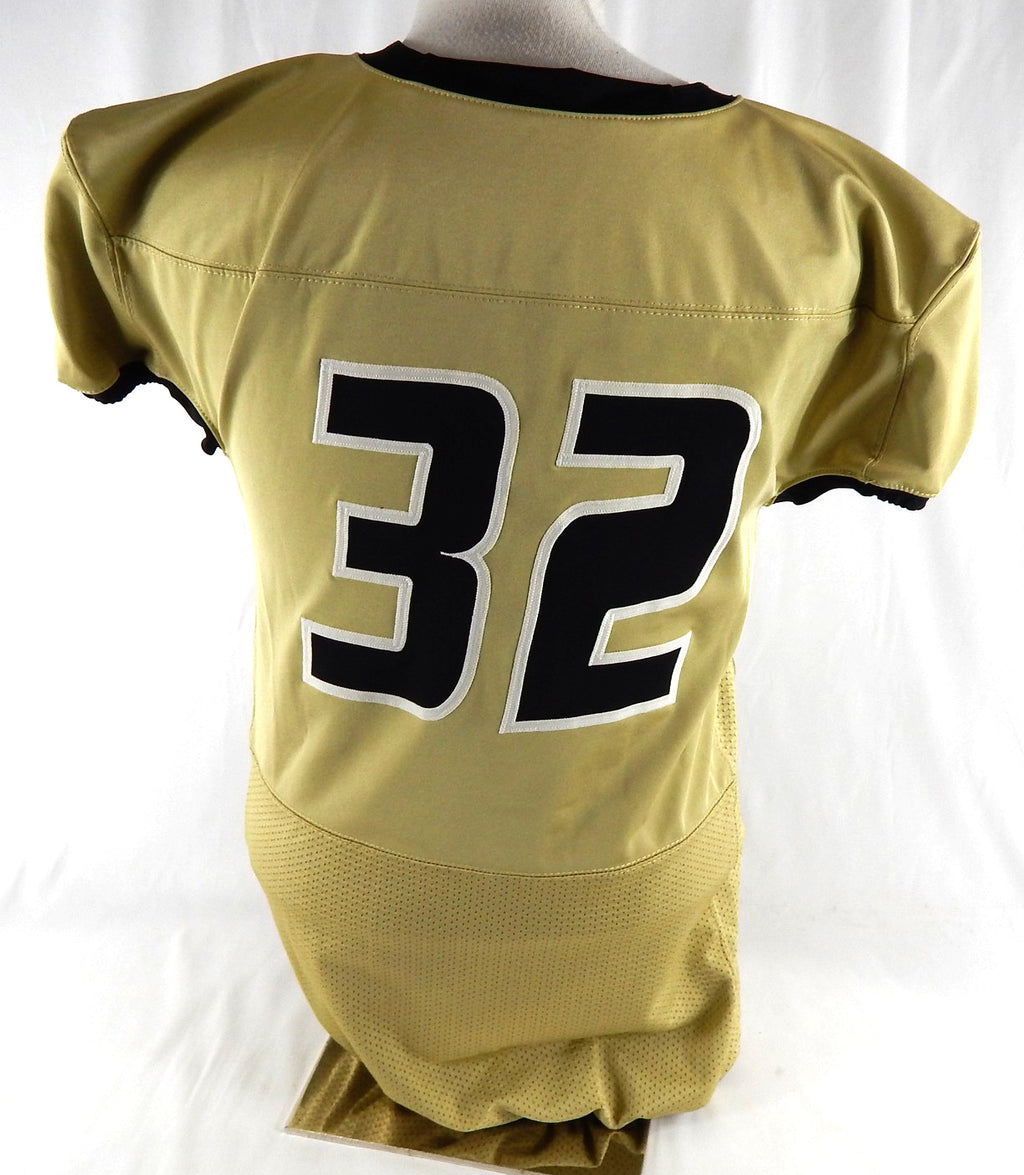 2022-23 Bryant Bulldogs #32 Game Issued Pos Used Gold Jersey Football L 888 Pic2