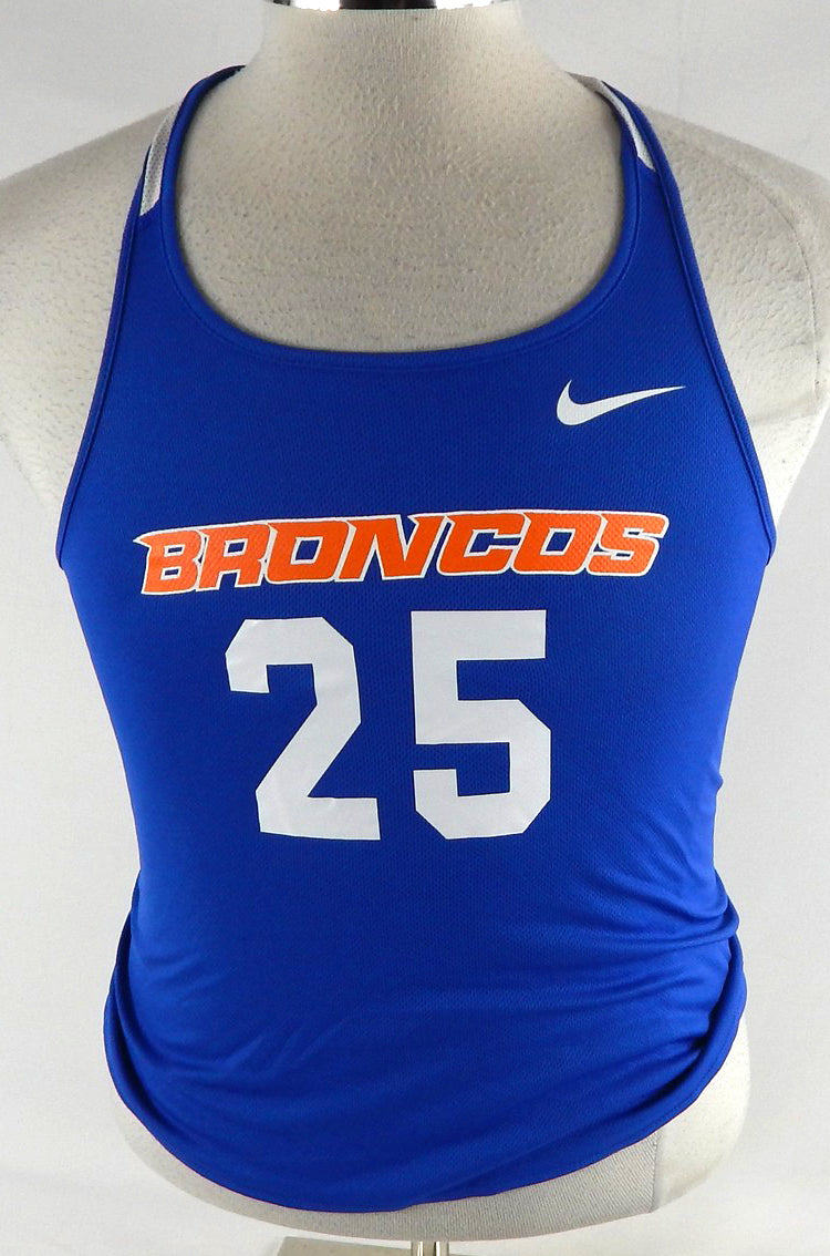 2017 Boise State Broncos #25 Game Used Blue Jersey Beach Volleyball S DP106139