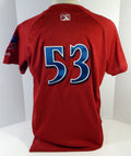 Clearwater Threshers #53 Game Used Red Jersey XL DP13266
