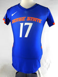 2023 Boise State Broncos #17 Game Used Blue Jersey Womens Soccer M 614