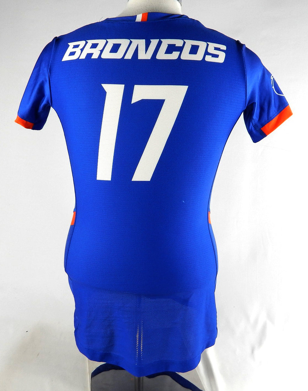 2023 Boise State Broncos #17 Game Used Blue Jersey Womens Soccer M 614 Pic2