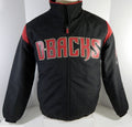 2016 Arizona Diamondbacks Game Issued Black Bench Jacket M 345