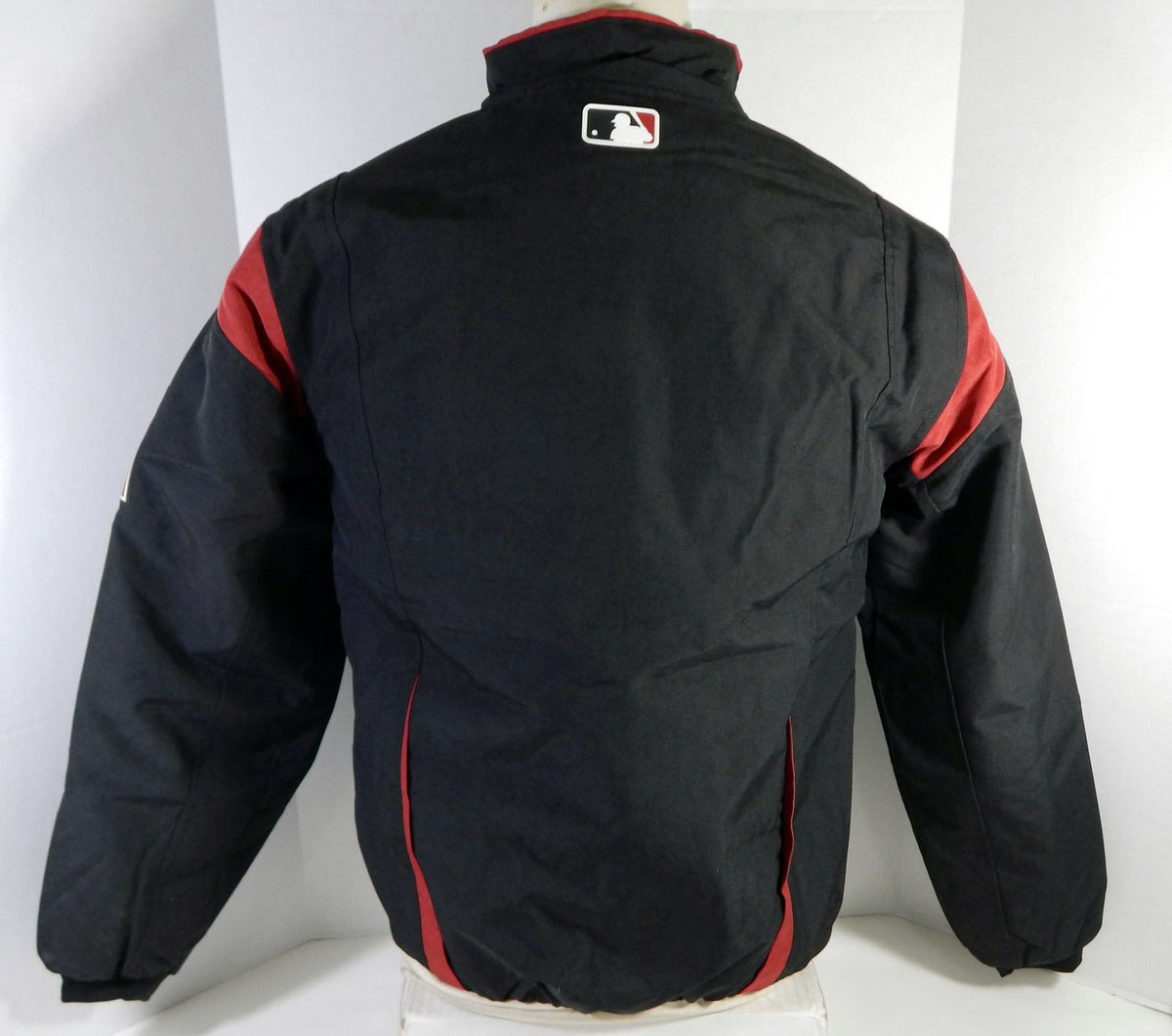 2016 Arizona Diamondbacks Game Issued Black Bench Jacket M 345 Pic2