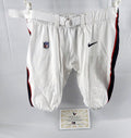 2023 Houston Texans Hassan Ridgeway #91 Game Used White Pants 44 011