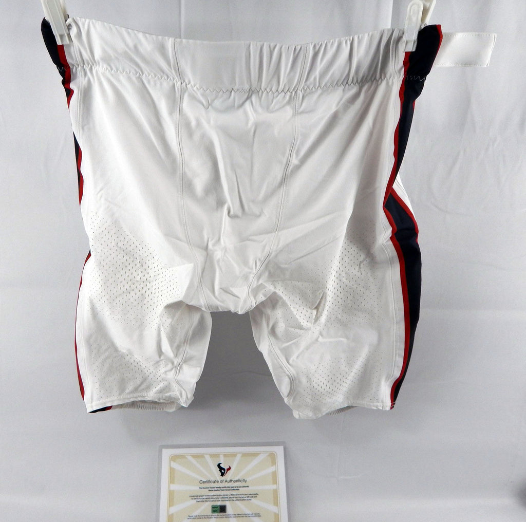 2023 Houston Texans Hassan Ridgeway #91 Game Used White Pants 44 011 Pic2
