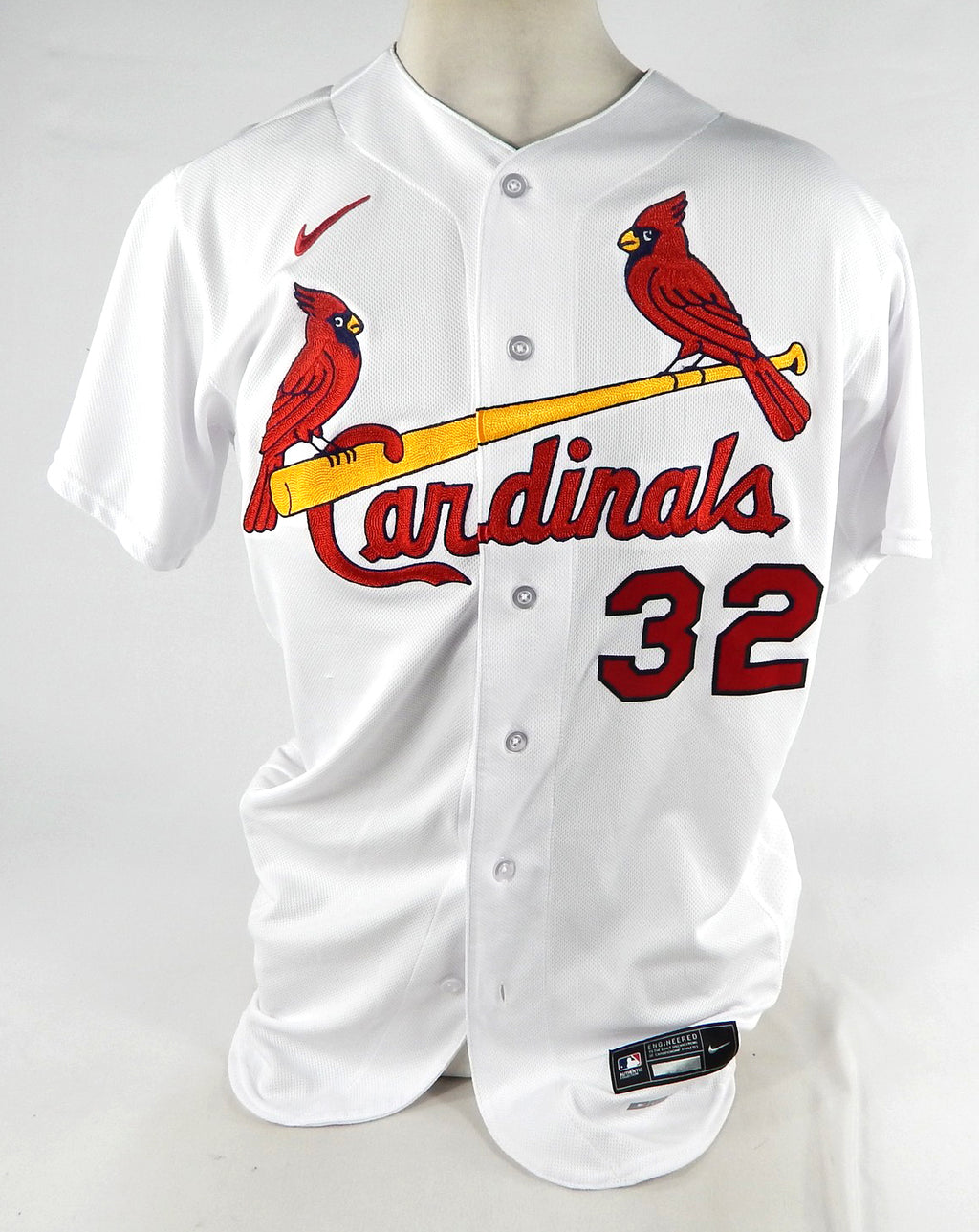 2023 St. Louis Cardinals Steven Matz #32 Game Issued White Jersey 42 Patch 213 Pic2