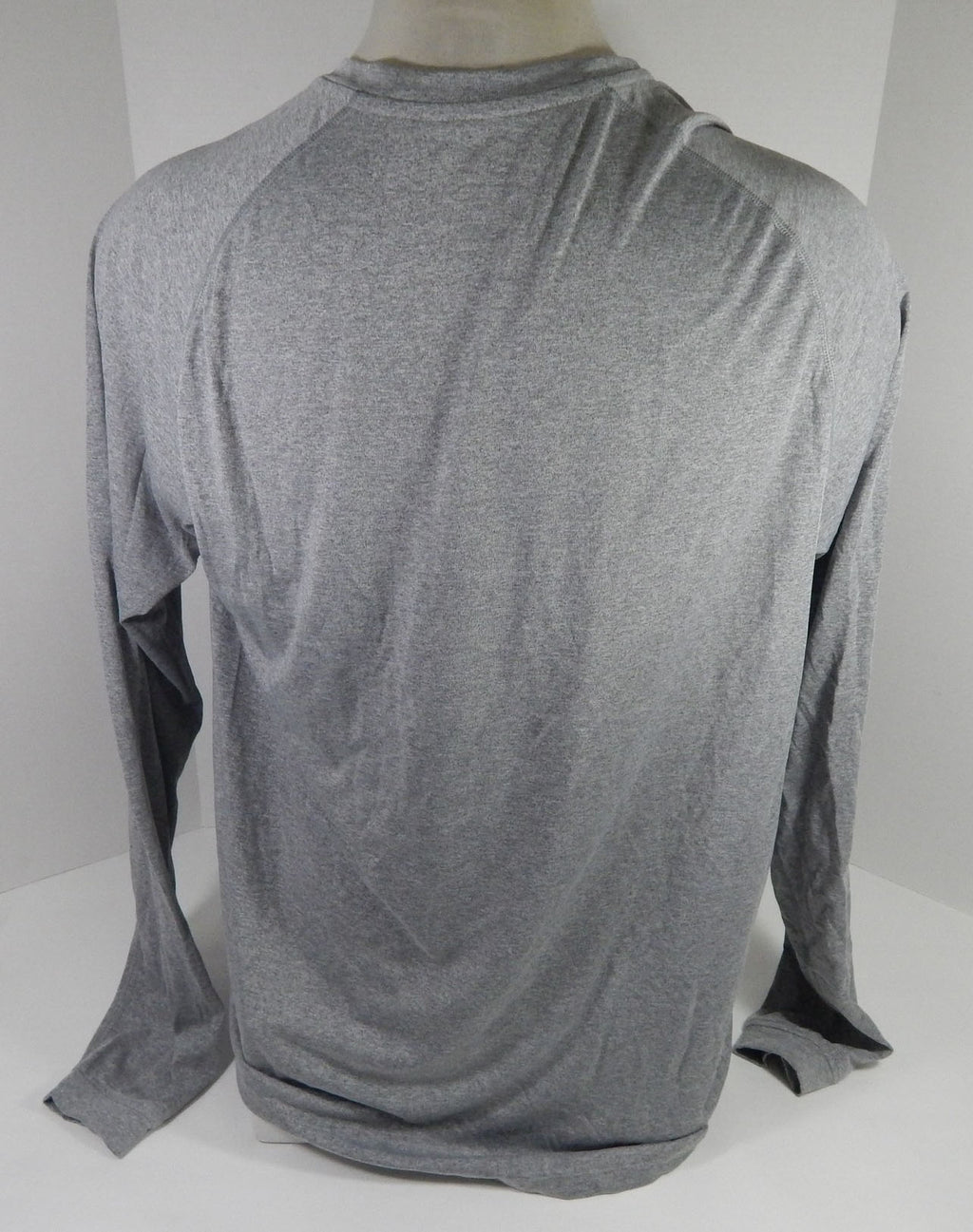 2012-13 New Orleans Hornets Team Issued Grey Long Sleeve Training Shirt LT 9 Pic2