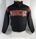 2016 Arizona Diamondbacks Game Issued Black Bench Jacket S 348