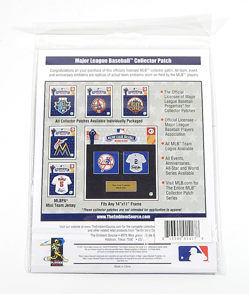 2012 World Series Fall Classic Logo Official MLB Collector Patch Emblem New NIP Pic2