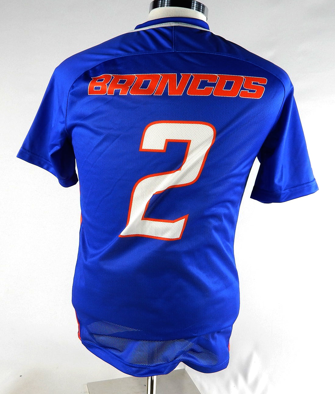 2023 Boise State Broncos #2 Game Used Blue Jersey Womens Soccer M 619 Pic2