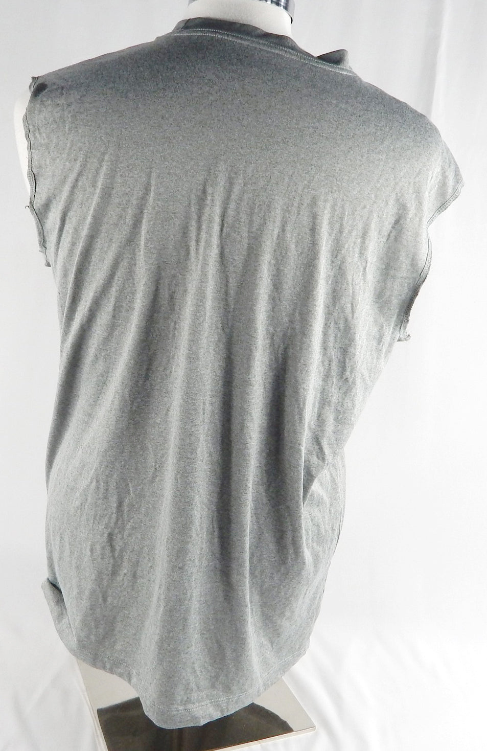 2023-24 Detroit Pistons Jaden Ivey #23 Game Used Grey Sleeveless Shirt L 260 Pic2