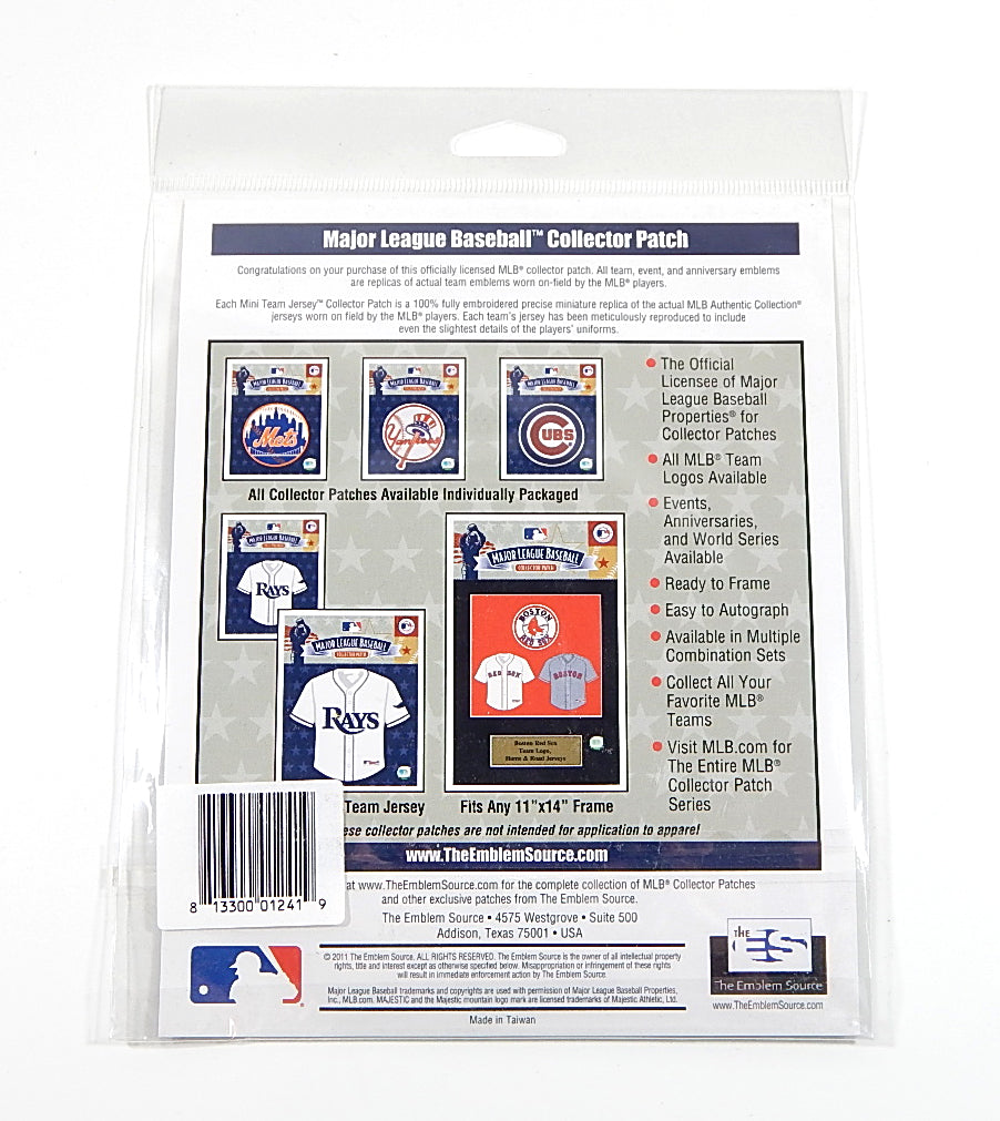 2011 World Series Fall Classic Logo Official MLB Collector Patch Emblem New NIP Pic2