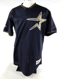 1990s Houston Astros #52 Game Used Navy Jersey Batting Practice NP Str 44 201