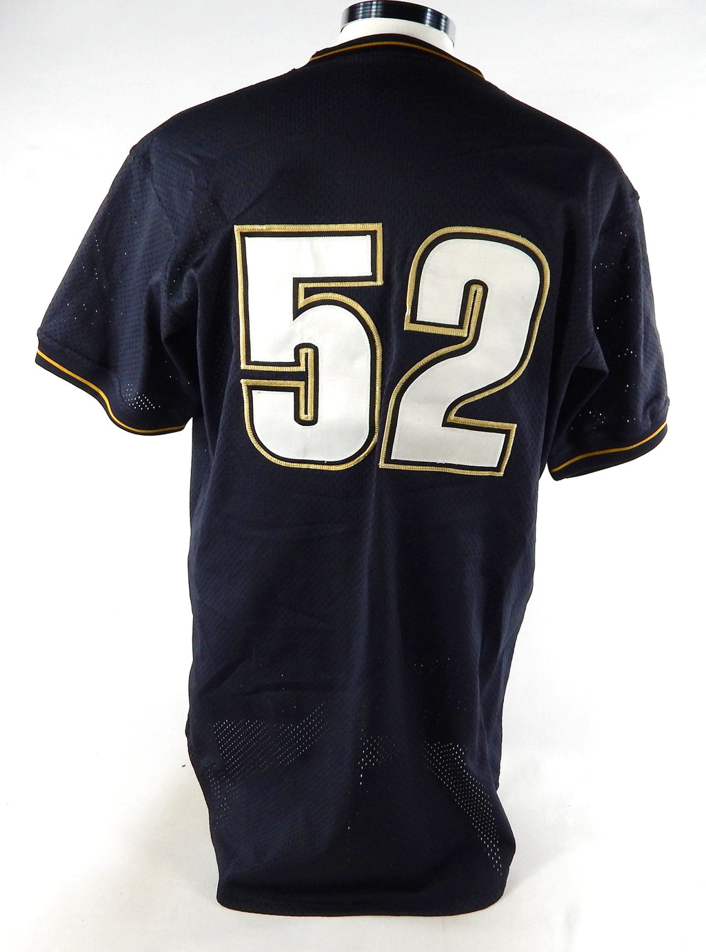 1990s Houston Astros #52 Game Used Navy Jersey Batting Practice NP Str 44 201 Pic2