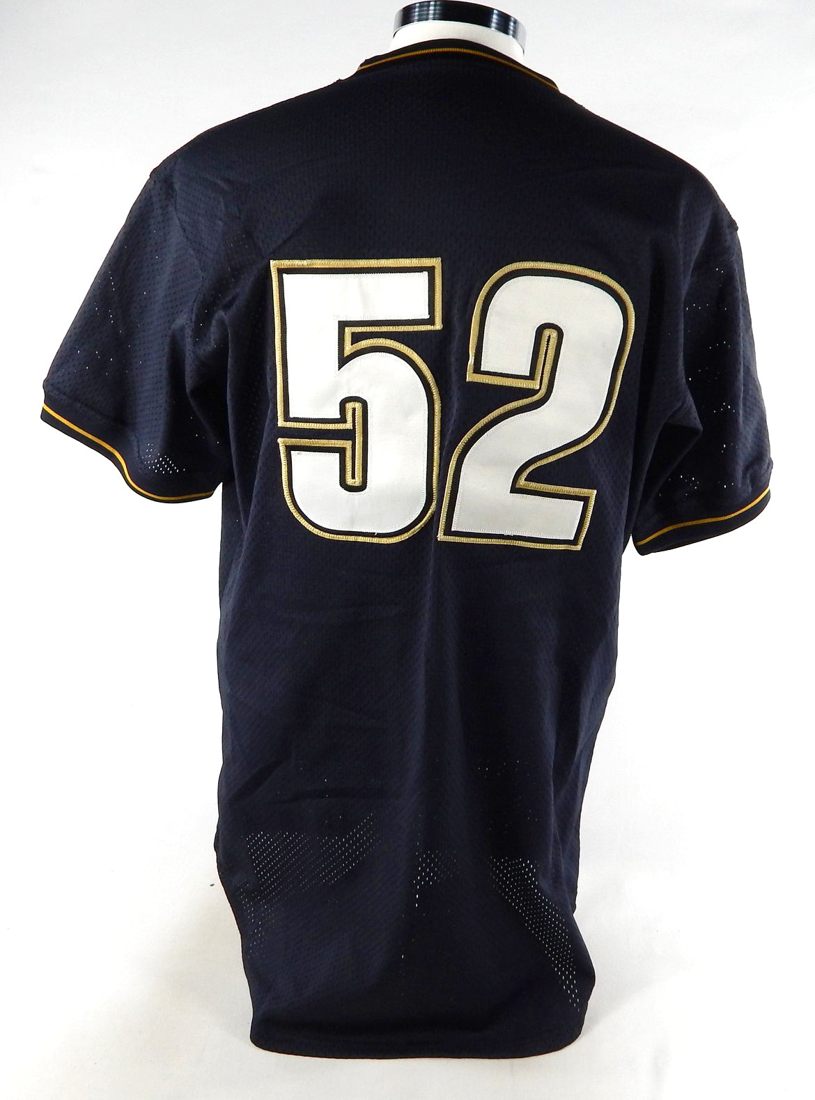1990s Houston Astros #52 Game Used Navy Jersey Batting Practice NP Str 44 201 Pic2