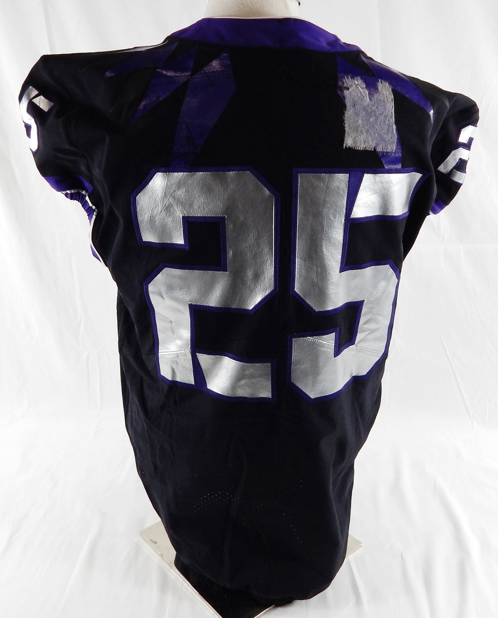 2021 Texas Christian TCU Horned Frogs #25 Game Used Black Jersey Football NP R8 Pic2