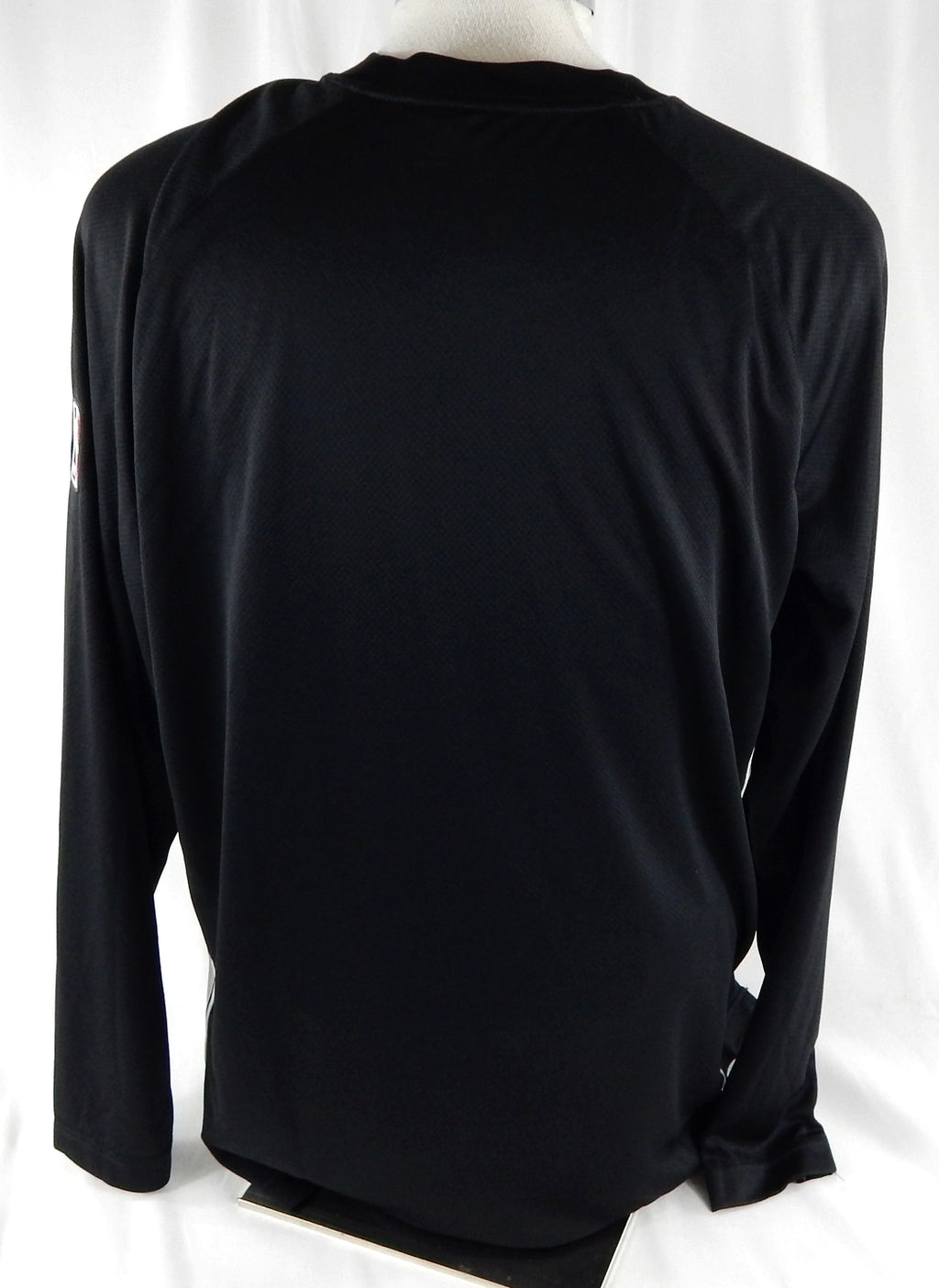 2025-26 Brooklyn Nets Ochai Agbaji #30 Game Used Black Shooting Shirt XL 994 Pic2