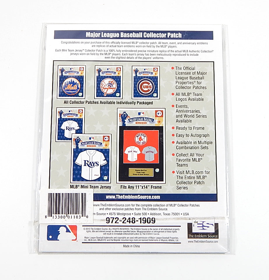 1998 World Series Logo Official MLB Collector Patch Emblem New NIP Pic2