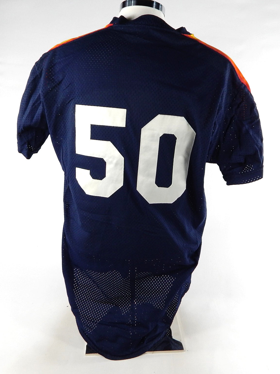 1990s Houston Astros #50 Game Used Navy Jersey Batting Practice NP R 203 Pic2