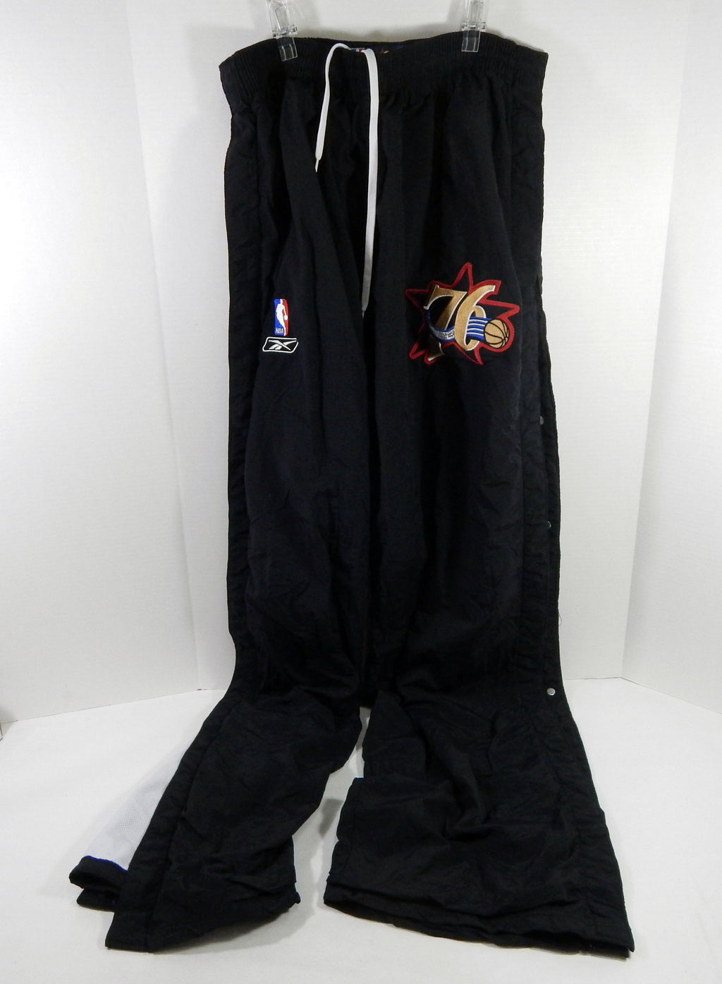 Philadelphia 76ers #21 Game Used Black Pants 40 DP66843