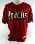 2009 Arizona Diamondbacks Conor Jackson #34 Game Used Red Jersey 48 334