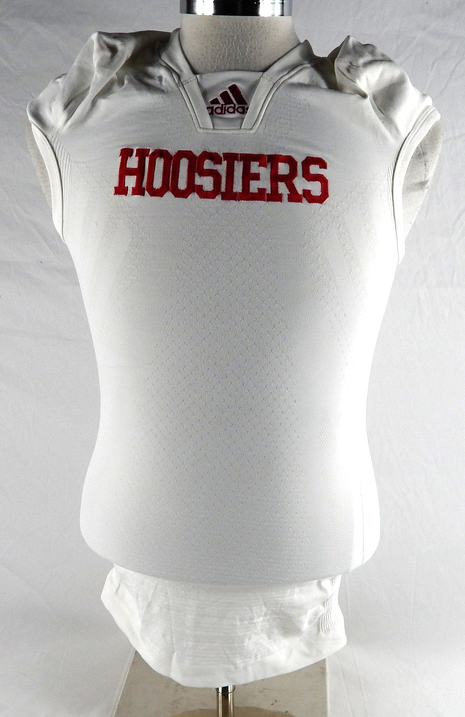 Indiana Hoosiers Blank Game Issued White Jersey Football 1AC 174