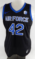2023-24 Air Force Falcons #42 Game Issued Pos Used Black Jersey Basketball XL 18