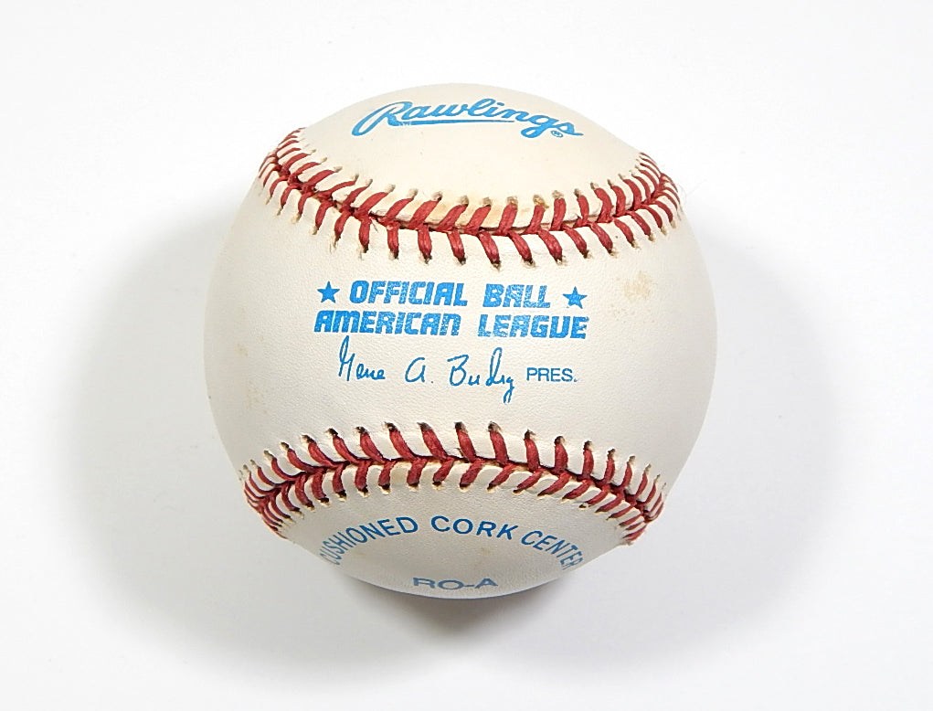 Marty Cordova 95 AL ROY Signed Rawlings OAL Baseball Autograph Auto Pic2