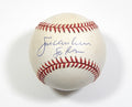 Joe Charboneau Signed Rawlings OAL Baseball Autograph Auto Tristar COA